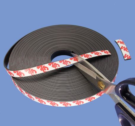 Flexible Plastic and Rubber Magnetic Strip